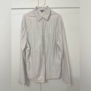 🌟 James Perse Los Angeles Men’s Striped Button-Down Shirt 🌟